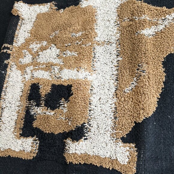 HONOR THE GIFT Mascot Sweater Vest Dress NWT XL Tan Black‎ - Picture 3 of 8